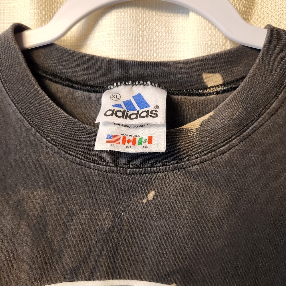 🔥 Adidas Sleeveless Tank | Bleach Altered | XL 🏀 - Picture 6 of 8